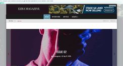 Desktop Screenshot of ezramagazine.com