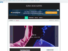 Tablet Screenshot of ezramagazine.com